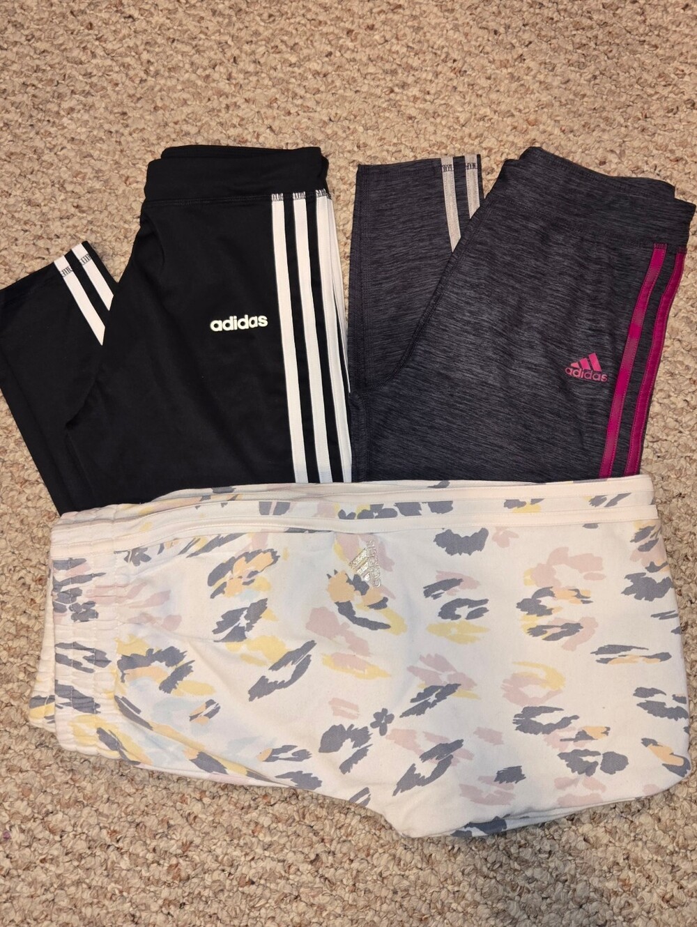 Adidas Bundle Pants Girl Youth Size XL